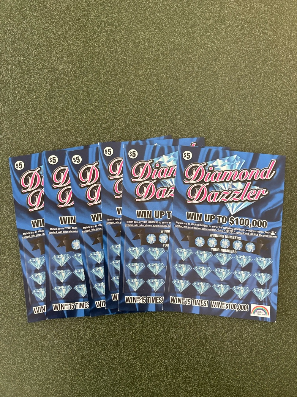 Baby Scratch-Off Lottery Tickets